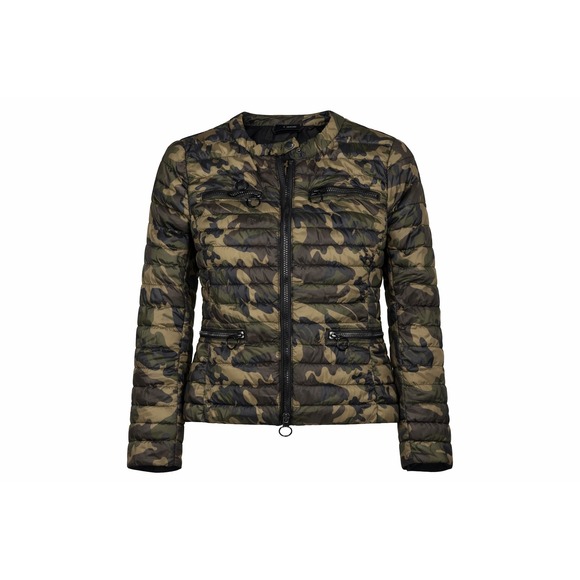 Me Jane Jackets & Blazers - Me Jane Camo Quilted Puffer Jacket Womens Medium Military Utility Lightweight